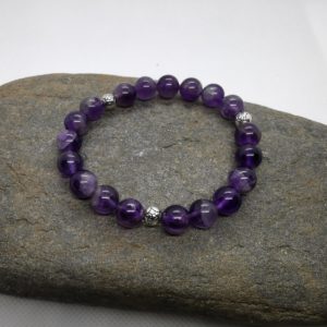 Bracelet Améthyste buddha